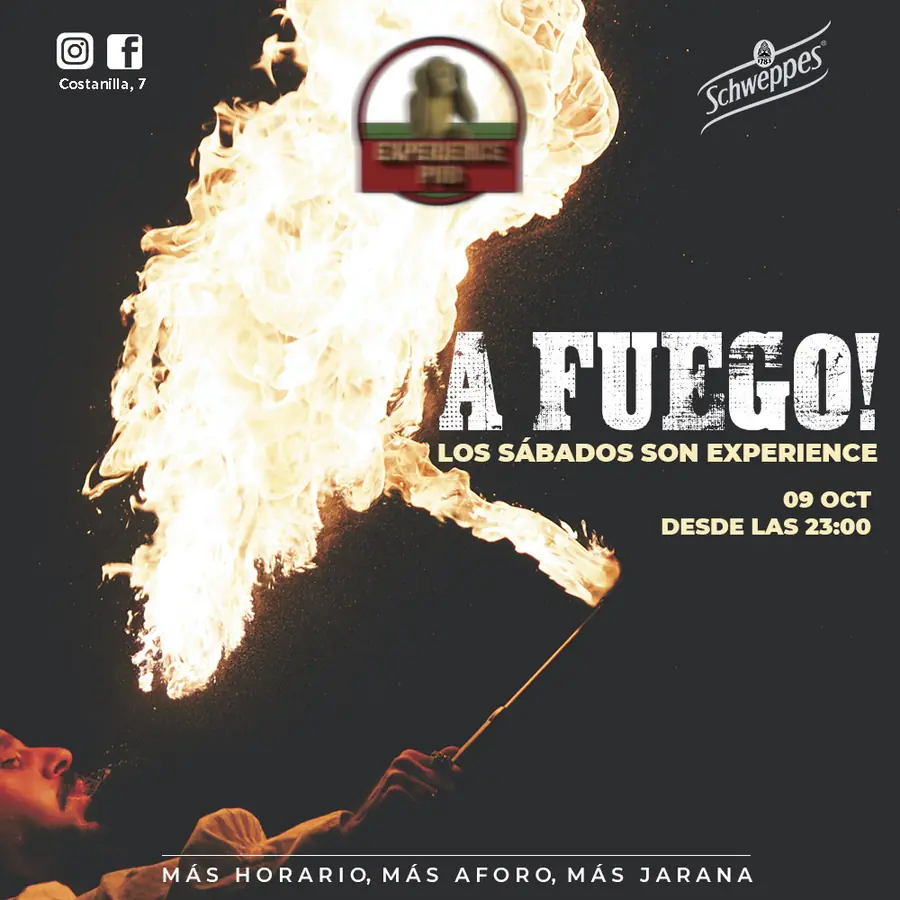 Cartel para las redes sociales de un pub, imagen 1 de 4