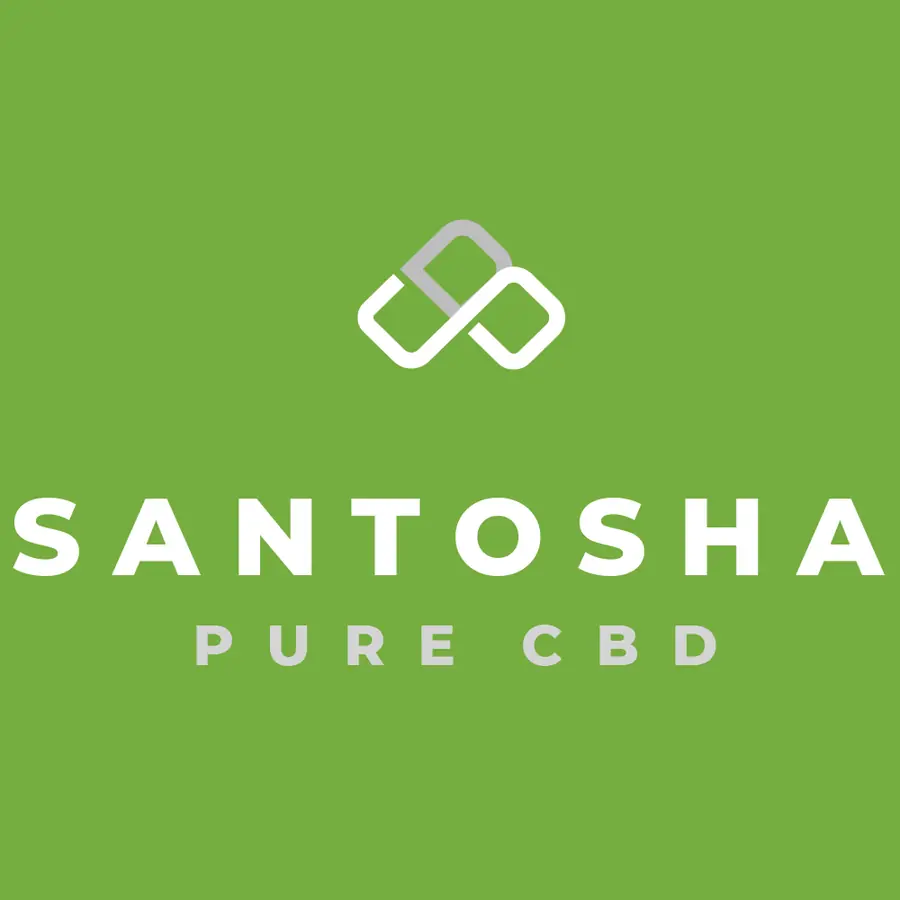 Identidad visual de Santosha CBD, imagen 2 de 5