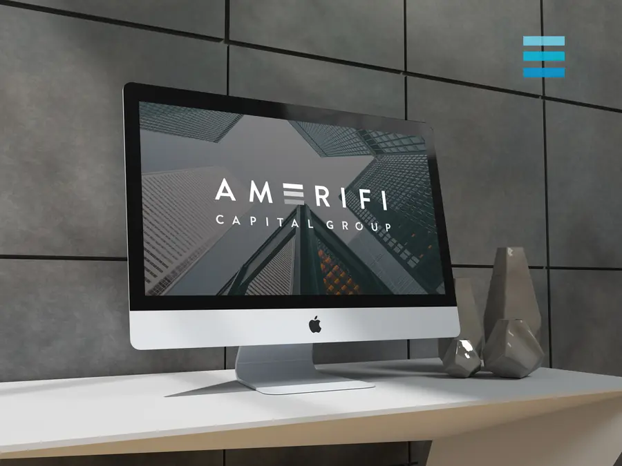 Identidad visual de Amerifi Capital Group, imagen 3 de 5