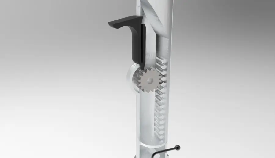 Render de la tija autorregulable, imagen 4 de 4