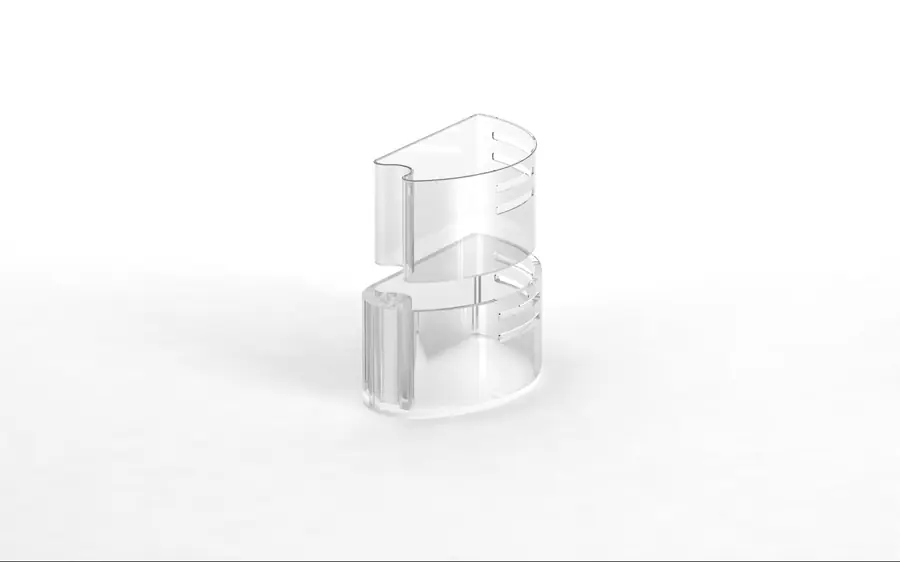 Render del invernadero portátil Capsule, imagen 3 de 4